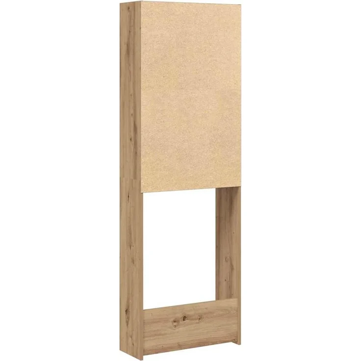 vidaXL Waschmaschinenregal Artisan-Eiche 64x24x190 cm 856644 – Bild 8