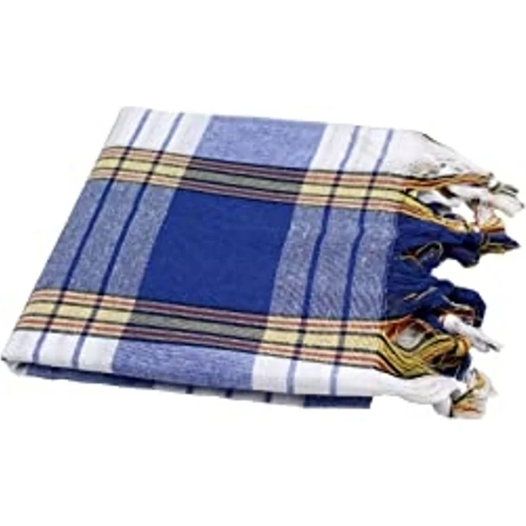 my Hamam Hamamtücher Hamamset Classic 2x blau und 2x rot Saunatücher, Baumwolle, Polyester (Spar-Set, 4-St), saugstark, kompakt & vielseitig – Bild 2