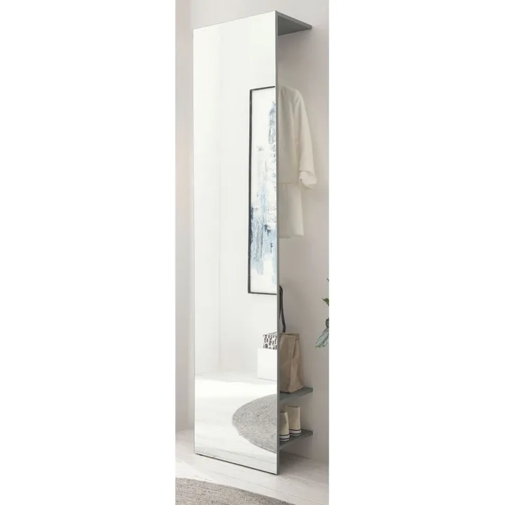 Garderobe Center in Salbei 50 x 200 cm