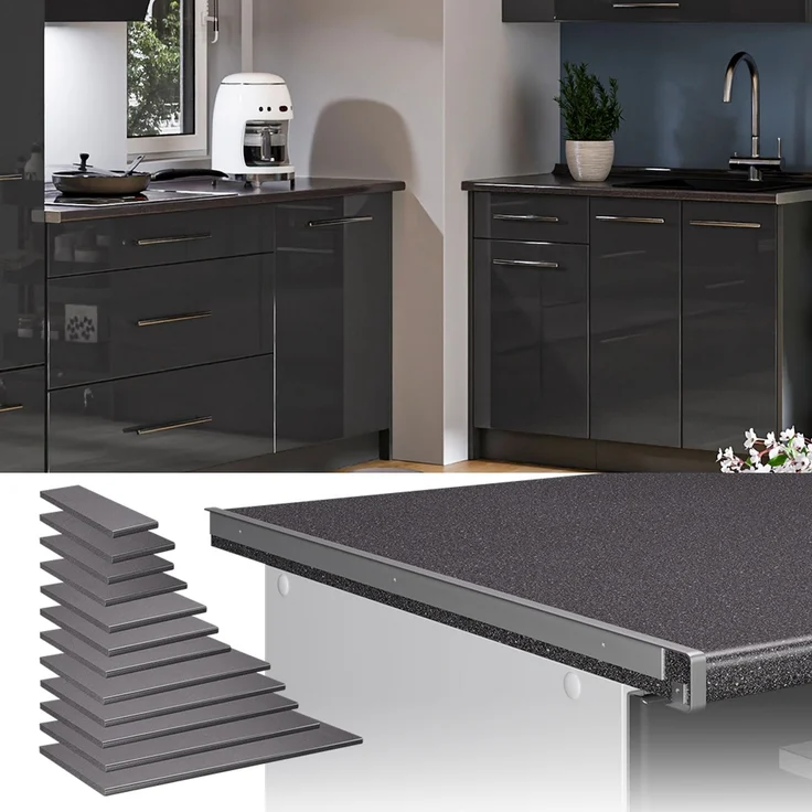 Küchenarbeitsplatte R-Line Granit 40 cm Vicco – Bild 4