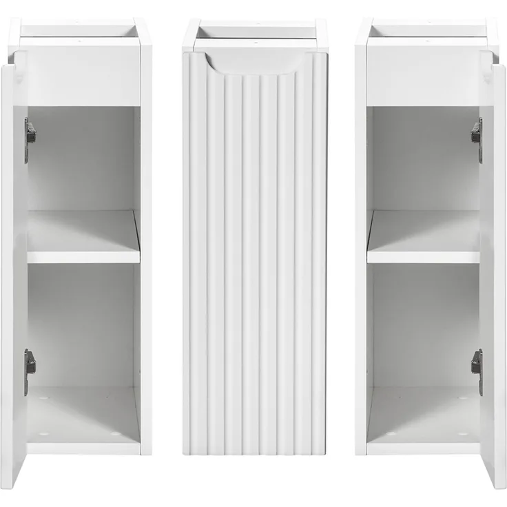 Unterschrank 20 cm, weiß, NEWPORT-56-WHITE