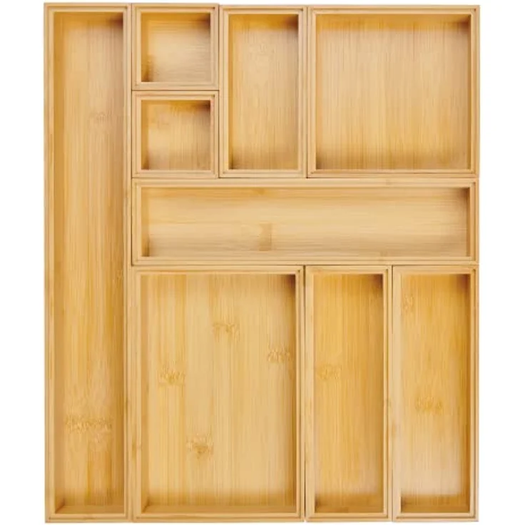 Lurch Organizer-System Box Bambus 7X42 cm – Bild 7