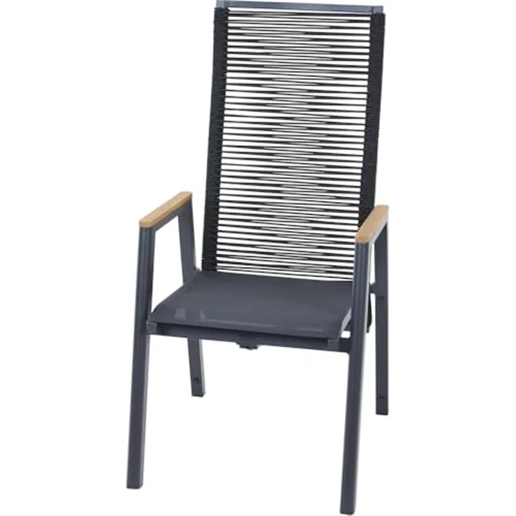 Siena Garden Bologna Move Sessel, Rope, Alu, Teak T88490 – Bild 1