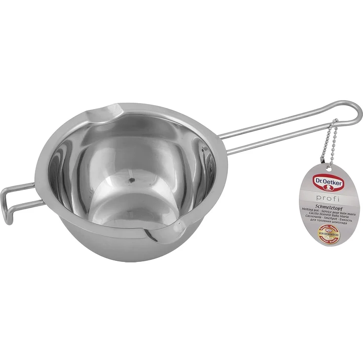 Schmelztopf Schokoladenschmelztopf Edelstahl mit langem Griff Dr. Oetker 2106 – Bild 2