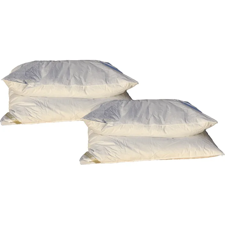 2 Stück Hofmann Oberbetten Daunenbetten Ballonbetten 135x200 1500g 100% Daunen superwarm