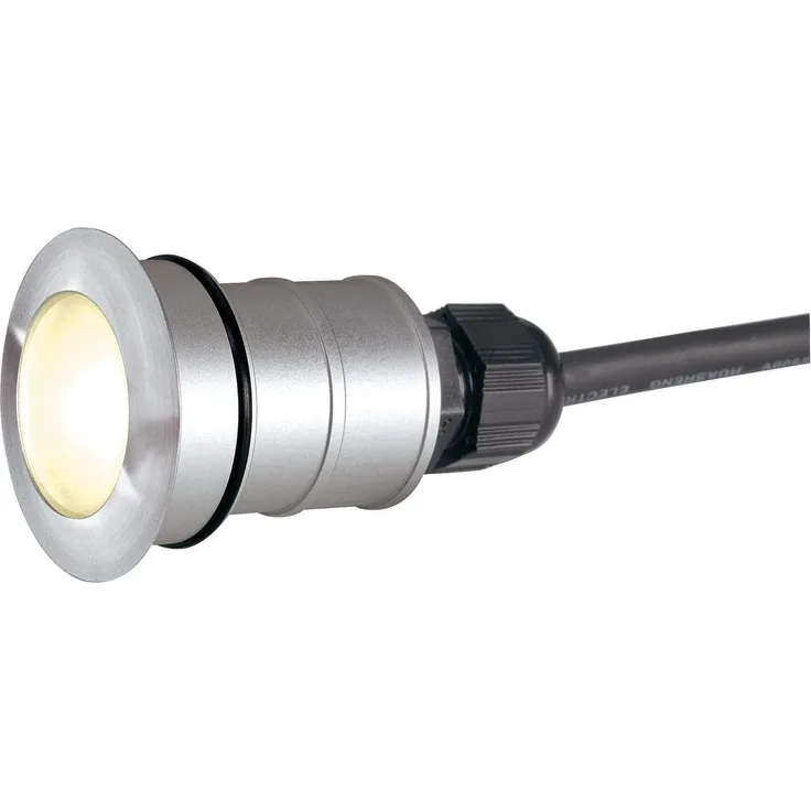 SLV No. 228332 POWER TRAIL-LITE round Edelstahl 316 1W LED 3000K IP67
