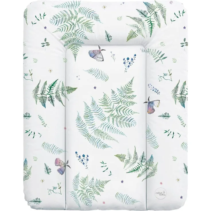 CEBA BABY Wickelauflage weiche Wickeltischauflage 50x70 cm, Abwaschbar, OEKO-TEX® Standard 100