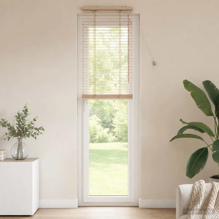 vidaXL Venezianische Jalousie Eichenoptik 60 x 250 cm 35 mm 42015358 – Bild 1