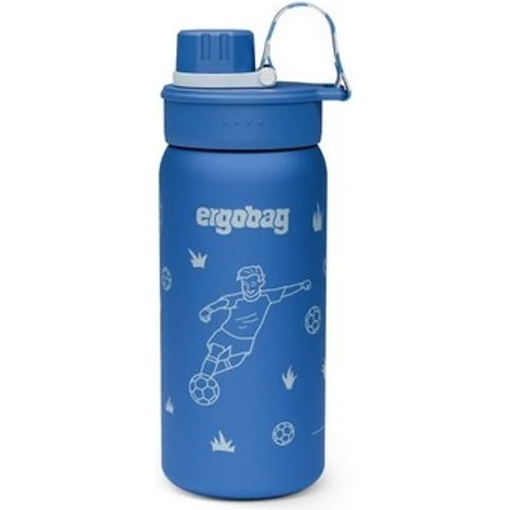 ergobag Trinkflasche Edelstahl Trinkflasche, auslaufsicher und kohlensäuregeeignet – Bild 4