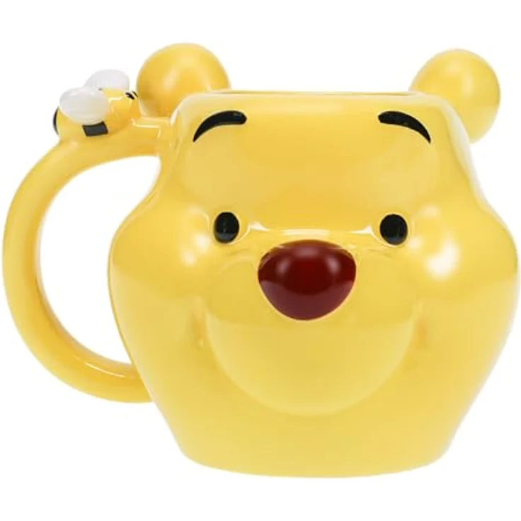 Winnie Puuh Tasse - Offiziell lizenziert, Disney-Teetasse mit Puuh Bär & Honigbiene, Perfekt für Tee oder Kaffee, 350 ml (11 Fl Oz) – Bild 3