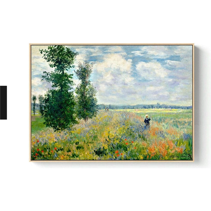 Poster Vintage Claude Monet · Deko Print ohne Rahmen - I / 21x30 cm