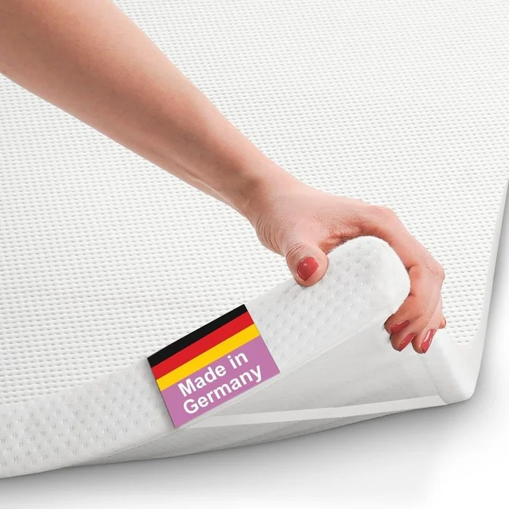 Matratzentopper Kaltschaum 90x200x4 cm - Material Füllung: Kaltschaum, Höhe (cm): 4, Größe (cm): 90x200