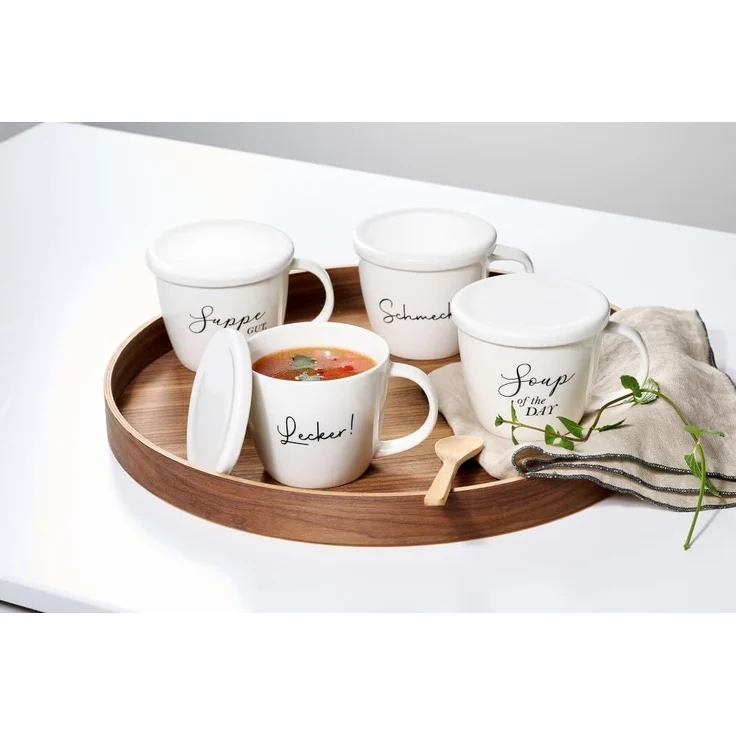 Ritzenhoff & Breker Suppentasse SOPPA BHT 14.50x9.50x7.60 cm weiß – Bild 2