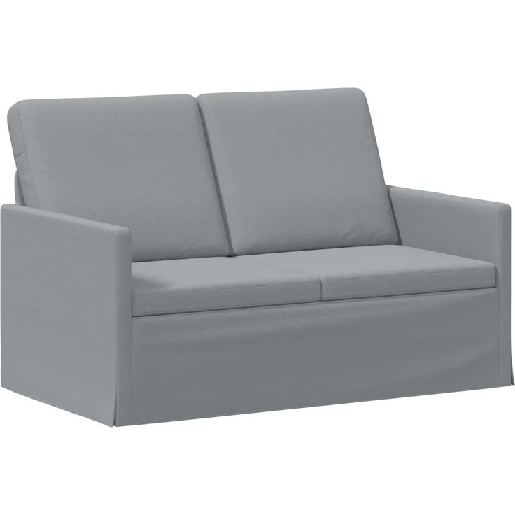 vidaXL Sofa-Set 2 pcs Hellgrau Stoff 3433134 – Bild 3