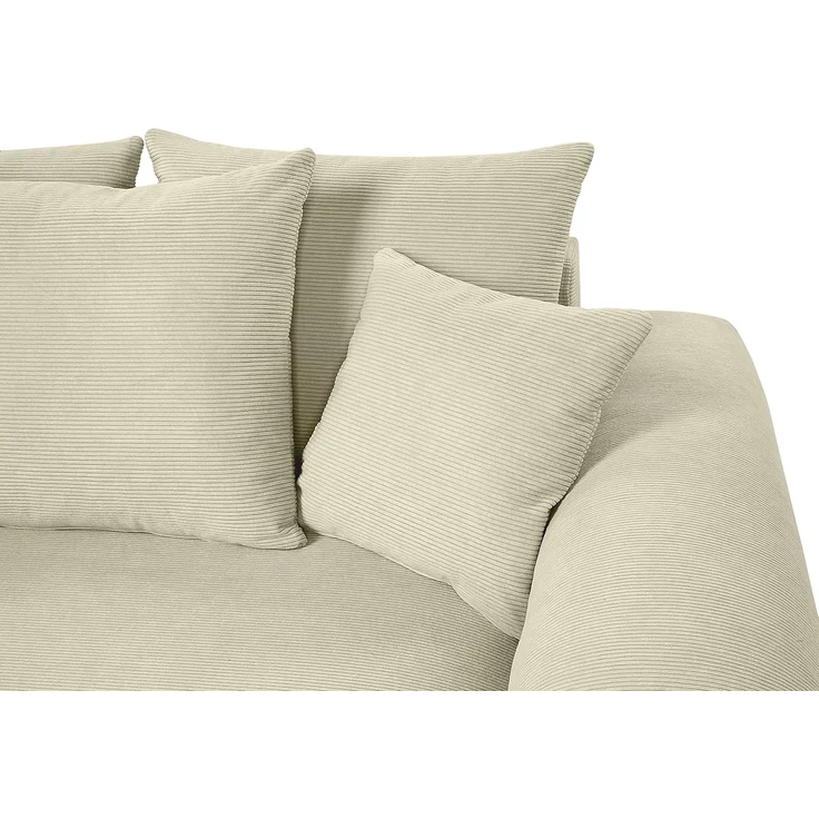 ATLANTIC home collection Big-Sofa Bjoern, mit Cord-Bezug, XXL-Sitzfläche, mit Federkern, frei im Raum stellbar – Bild 9