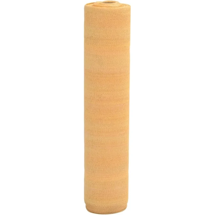vidaXL Zaunblende Sandfarbe 1x25 m HDPE 150 g/m² 4003834 – Bild 1