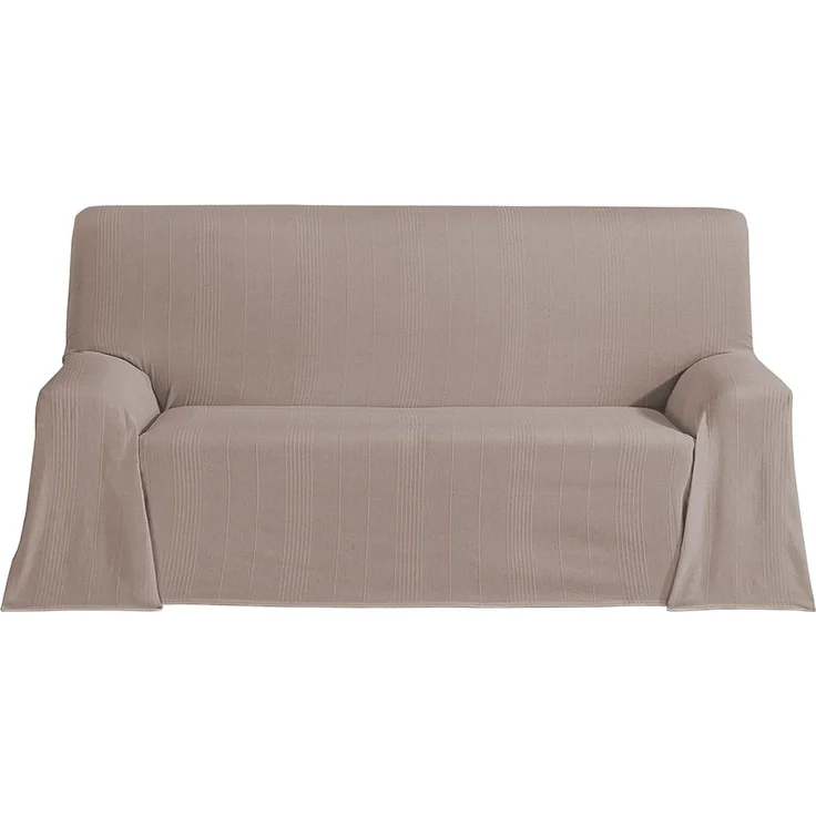 ECOMMERC3 Mehrzweck-Tagesdecke, Größe 130x180 cm, sowohl für Sofa als auch Bett, Mehrzweck-Tagesdecke, braun, dekorative Tagesdecke für Sofa, Bett, Sofaüberwurf, leicht und elegant