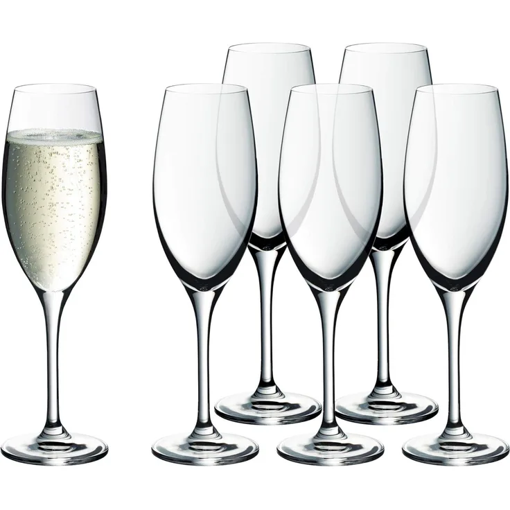 WMF EasyPlus Champagnerkelche, 6 Stück 3201001635
