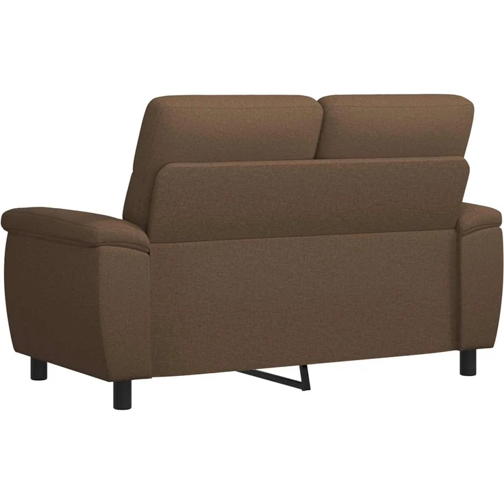 vidaXL Sofa Braun 158 x 90 x 95 cm Stoff 42040932 – Bild 5