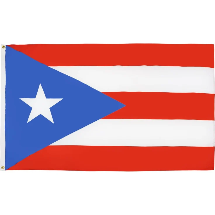 AZ FLAG - Flagge Puerto Rico - 150x90 cm - Portoriko Fahne 90x150 Cm Feiner Polyester - Flaggen
