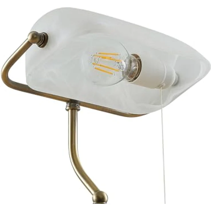 Lindby Profina Schreibtischleuchte, bronze, mit Schalter und hochwertiger Optik für gemütliche Atmosphäre – Bild 6