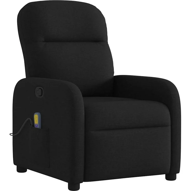 vidaXL Massagesessel Schwarz Stoff 4015534 – Bild 1