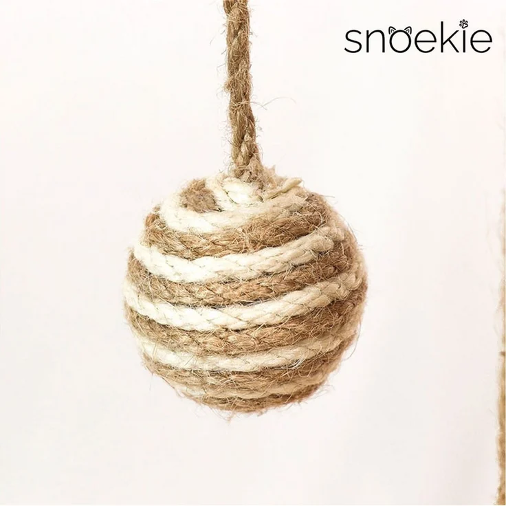 SNOEKIE Kratzbaum Snoekie Kleiner Kratzständer im verspielten Fisch- & Katzen-Design – Bild 4
