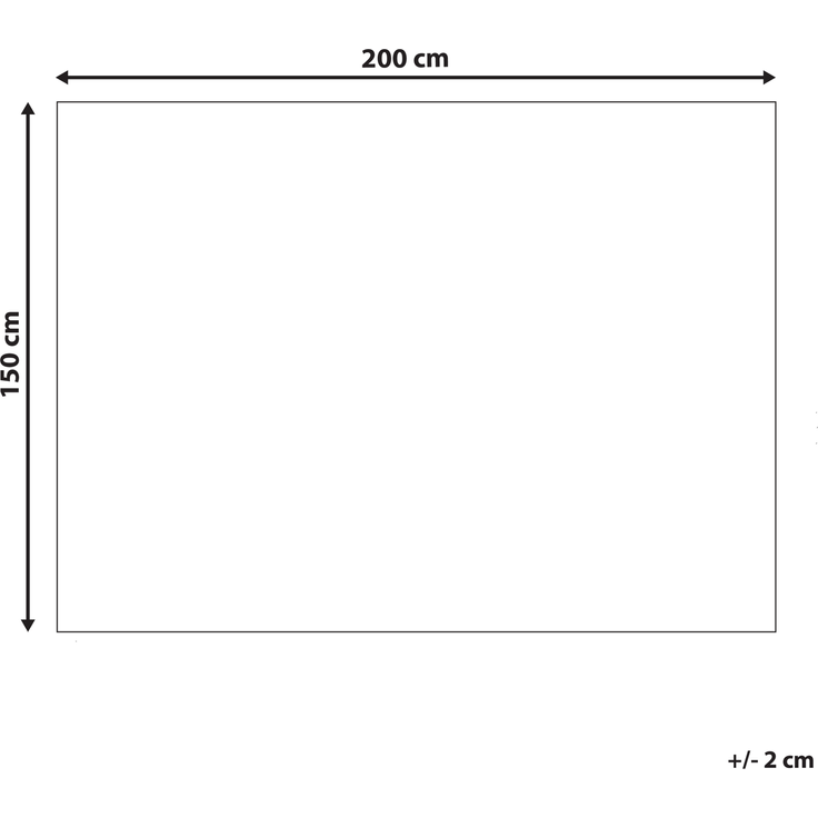 Kuscheldecke ANISE 150 x 200 cm Dunkelblau – Bild 2