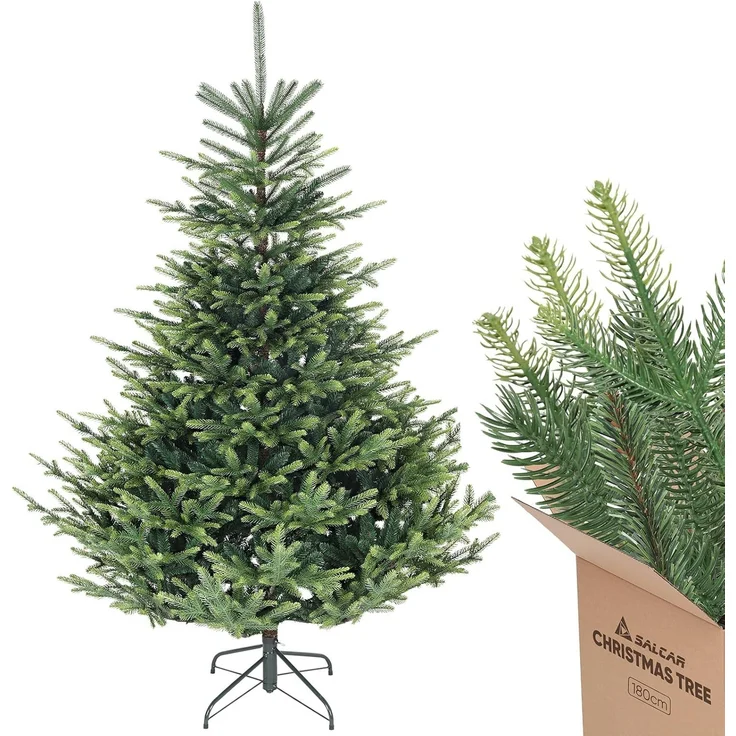 SALCAR Künstlicher Weihnachtsbaum 1,8 m – Bild 1