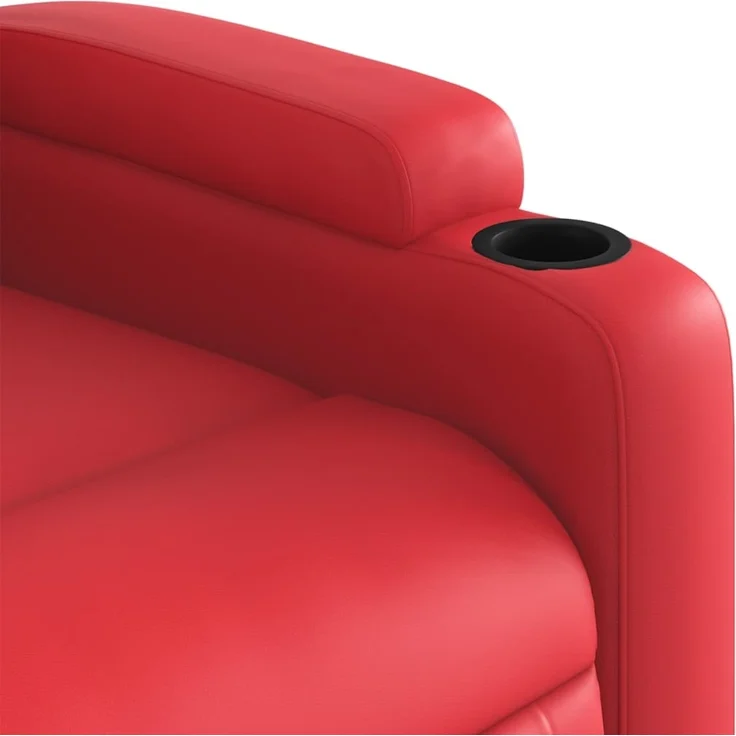 vidaXL Massagesessel mit Aufstehhilfe Rot Kunstleder 3204784 – Bild 9