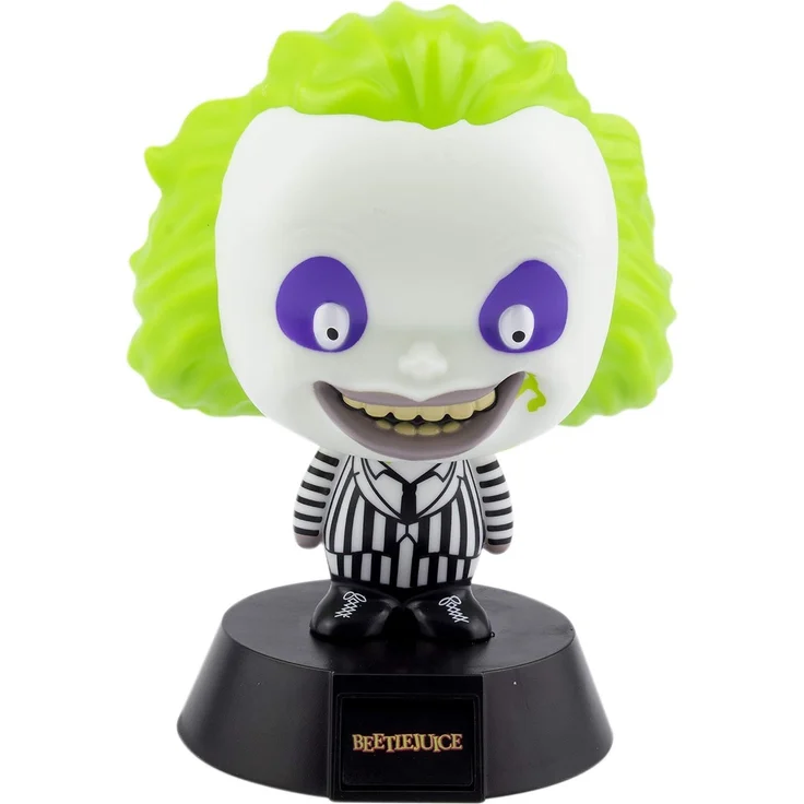 Paladone Beetlejuice Icon Light BDP Umgebungsbeleuchtung Mehrfarben Kunststoff Badezimmer Kinderzimmer Akku AAA – Bild 1