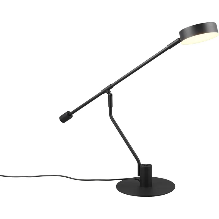 LED Schreibtischlampe MANDURO Schwarz, dimmbar & Tageslicht, 64cm groß – Bild 2