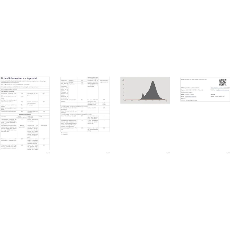 LEDVANCE SMART+ WiFi Classic Abstimmbar Weiß 60 9 W/2700. .. 6500 K B22d – Bild 6