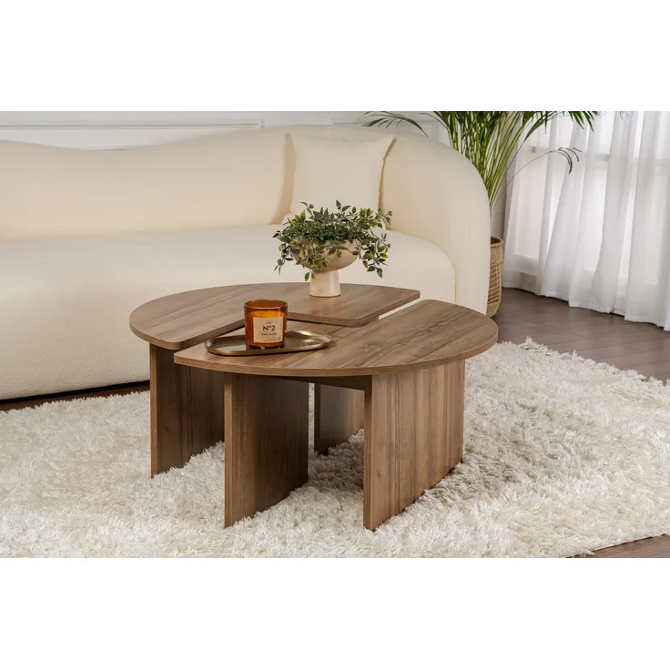 Skye Decor Couchtisch 100% MELAMINE COATED PARTICLE BOARD, 90 cm x 41 cm x 18 mm 241NRD14