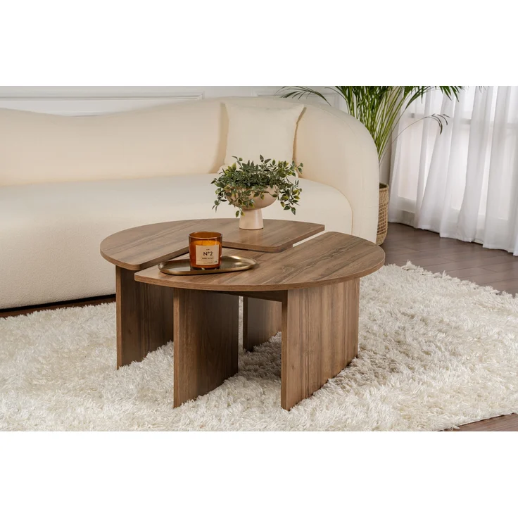Skye Decor Couchtisch 100% MELAMINE COATED PARTICLE BOARD, 90 cm x 41 cm x 18 mm 241NRD14 – Bild 1
