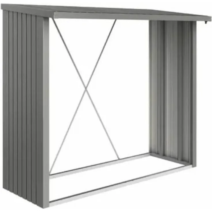 Biohort Holzlager WoodStock Gr. 230 lieferbar in 3 Farben quarzgrau-metallic