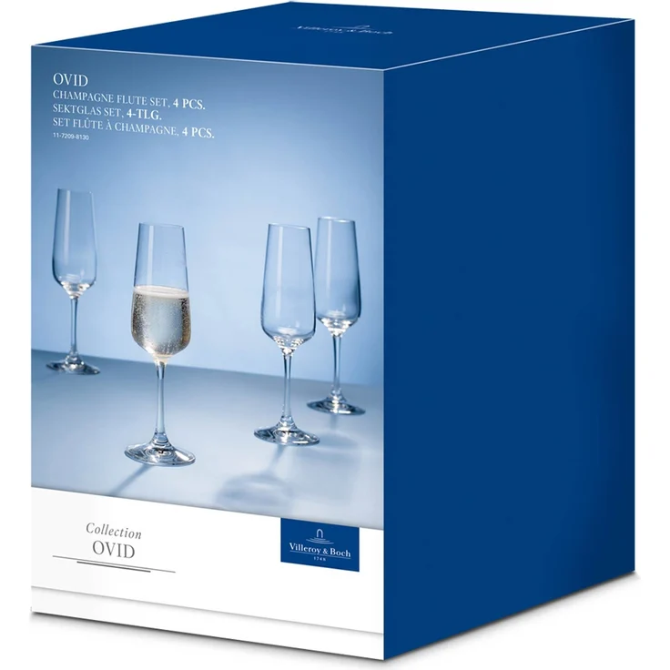 Villeroy & Boch Ovid Champagnerglas 250 ml 4er Set – Bild 2