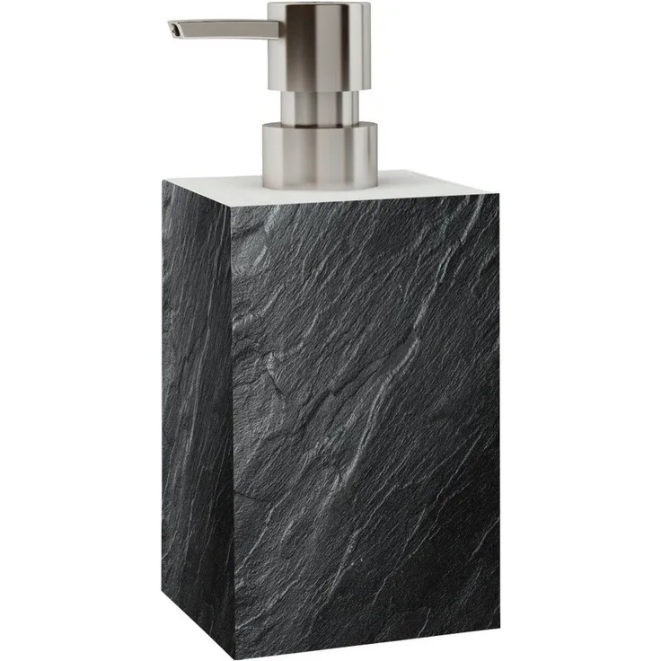 Sanilo Seifenspender Granit, modernes & stylisches Design, stabile Pumpe, hochwertig
