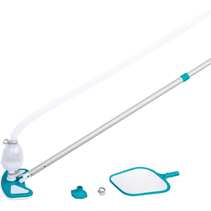 Poolpflege Basis-Set AquaClean™ mit pumpenbetriebenem Poolsauger & Kescher für Poolgrößen bis 610 cm – Bild 3