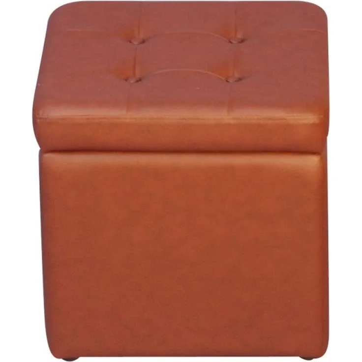 Sitzhocker mit Stauraum, braun