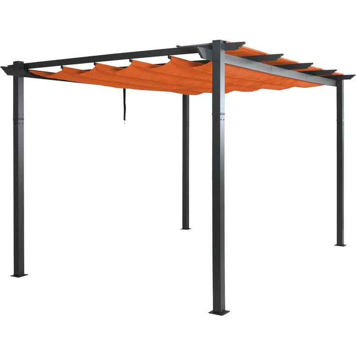 Mendler 'HWC-N93' Pergola, Aluminium terrakotta, 3 x 4m – Bild 9
