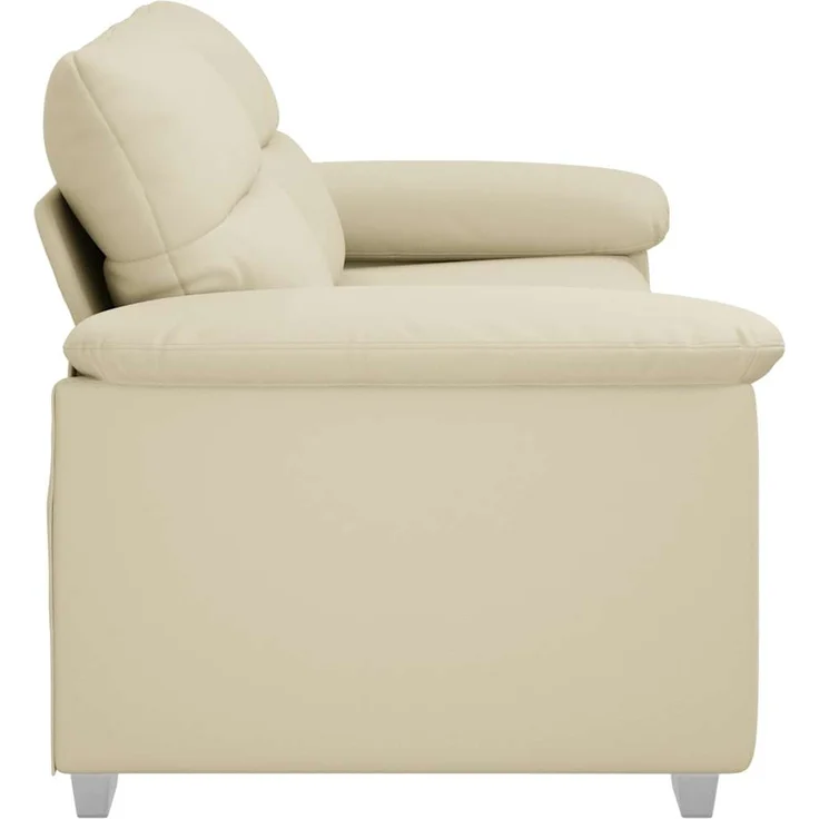 vidaXL 2-Sitzer-Sofa Creme 180x81x84 cm Kunstleder 4105339 – Bild 4
