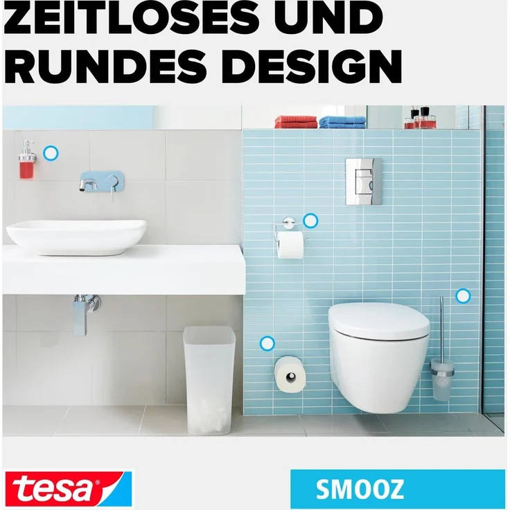 tesa Badetuchstange Smooz 60 cm – Bild 7