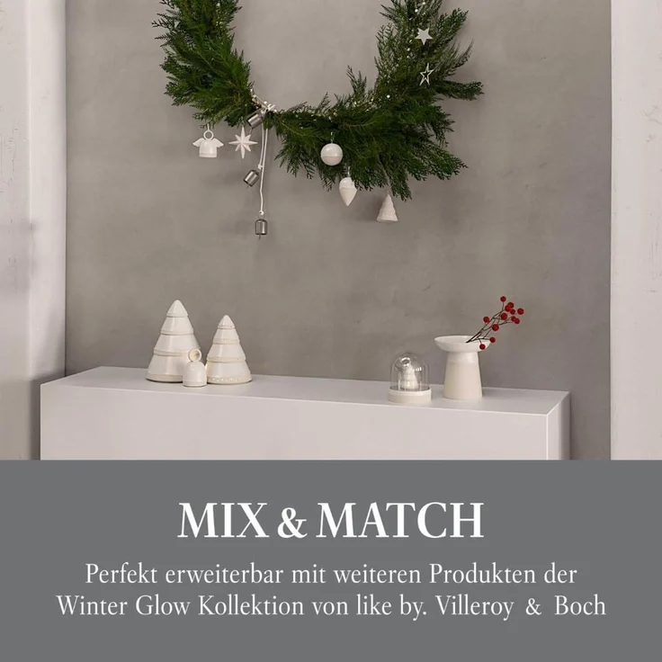 like. by Villeroy & Boch Winter Glow Ornament Tropfen A U S L A U F ! – Bild 6