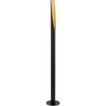 Eglo 97584 LED Stehleuchte BARBOTTO GU10 1X5W Stahl schwarz, gold Ø6cm H:137cm