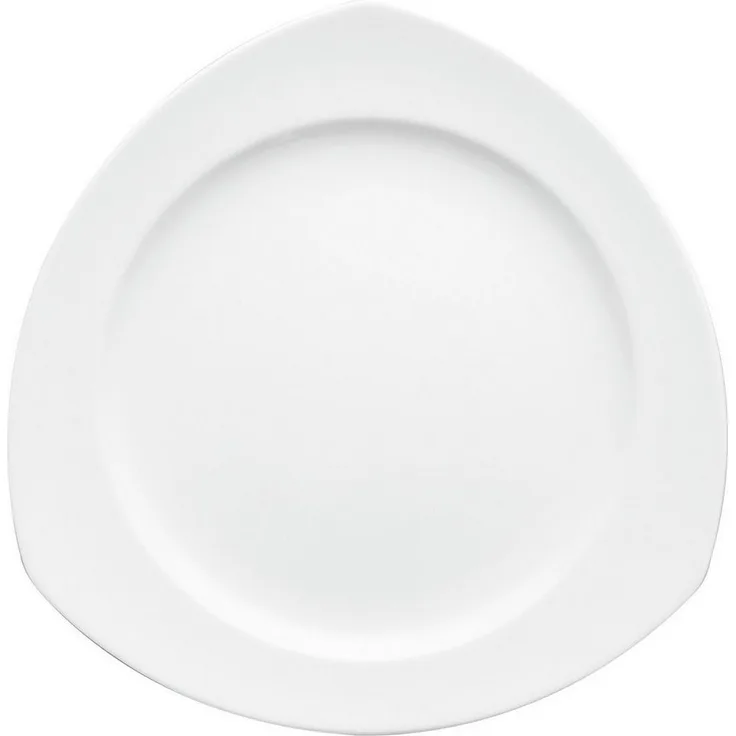 Thomas Vario Pure Frühstücksteller, Brotteller, Eckig, Porzellan, Weiß, Spülmaschinenfest, 22 cm, 16222