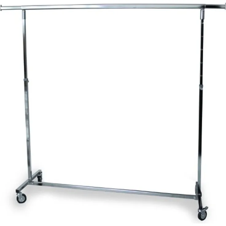 GERSO Kleiderständer Profi-Reiserollständer, B = 150 cm, verchromt