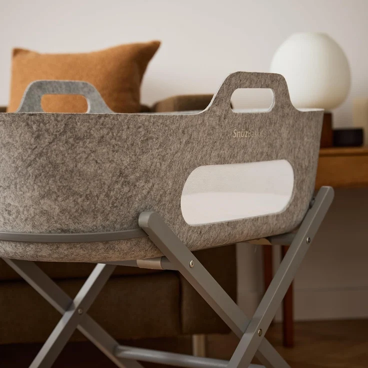 Snüz SnüzBaskit Moses Basket + Stand Set - Dove Gr – Bild 5