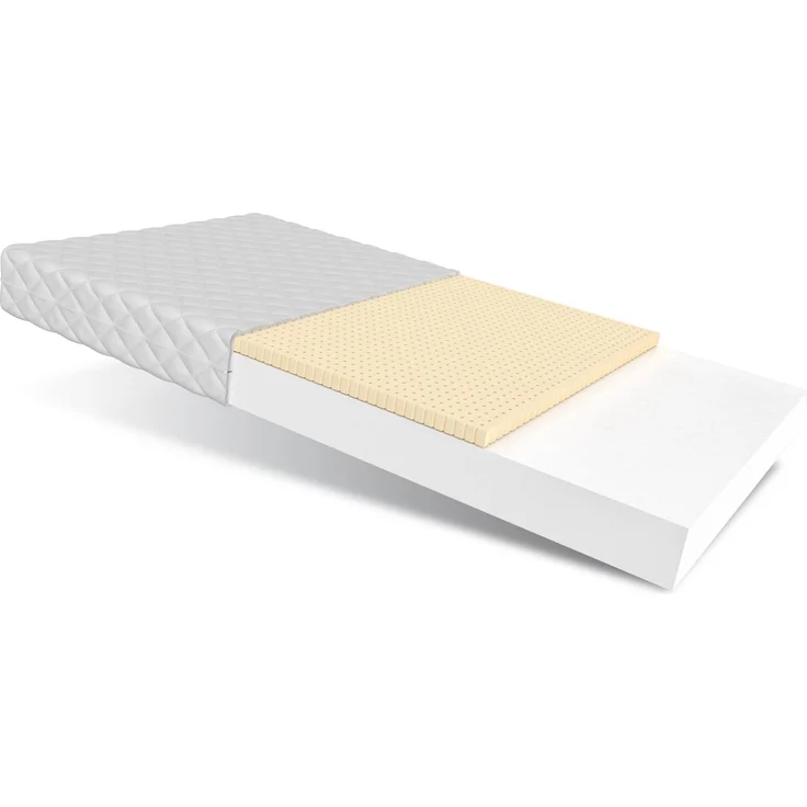 Matratze DREAM 90x180 cm Kaltschaum H2 H3 LATEX 11 cm Dino Bezug – Bild 5