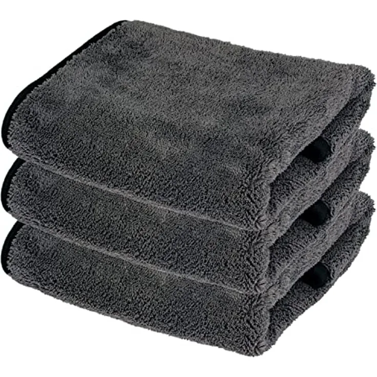 Mach1 Handtuch Set Premium Mikrofasertücher mit 600g/m² 40x40 cm in Profiqualität, (3-St)